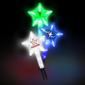 Light Up LED Superstar Wand - White